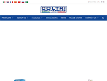 Tablet Screenshot of coltri.com